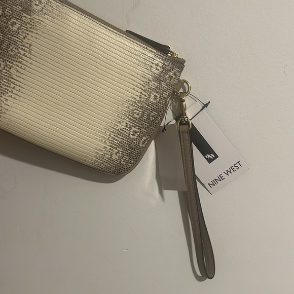 Nine West pouch wallet clutch wristlet astoria slg natural multi pouch wallet - Picture 6 of 11